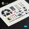 KELIK K72023 HAWKER TEMPEST MK.V INTERIOR 3D DECALS FOR AIRFIX KIT 1/72